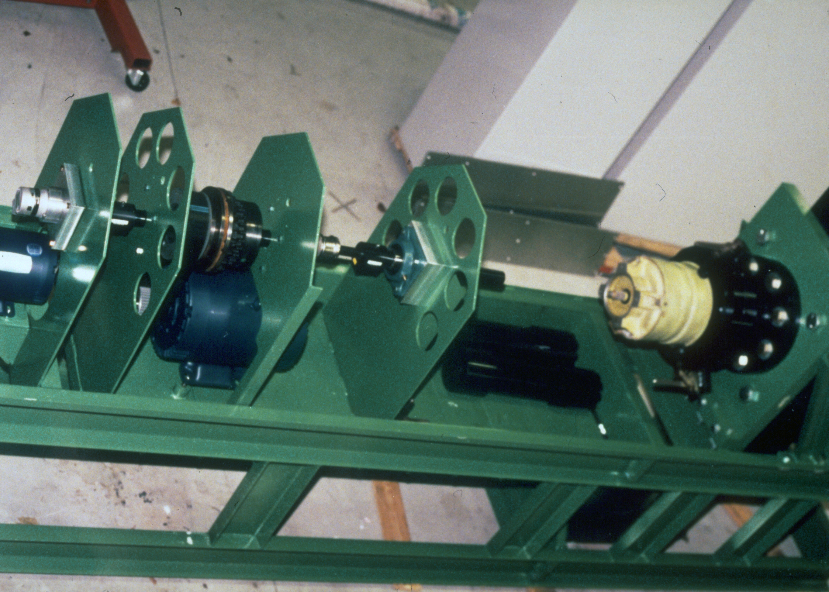 Boeing 767 Trailing Edge Flap Drive Test Stand